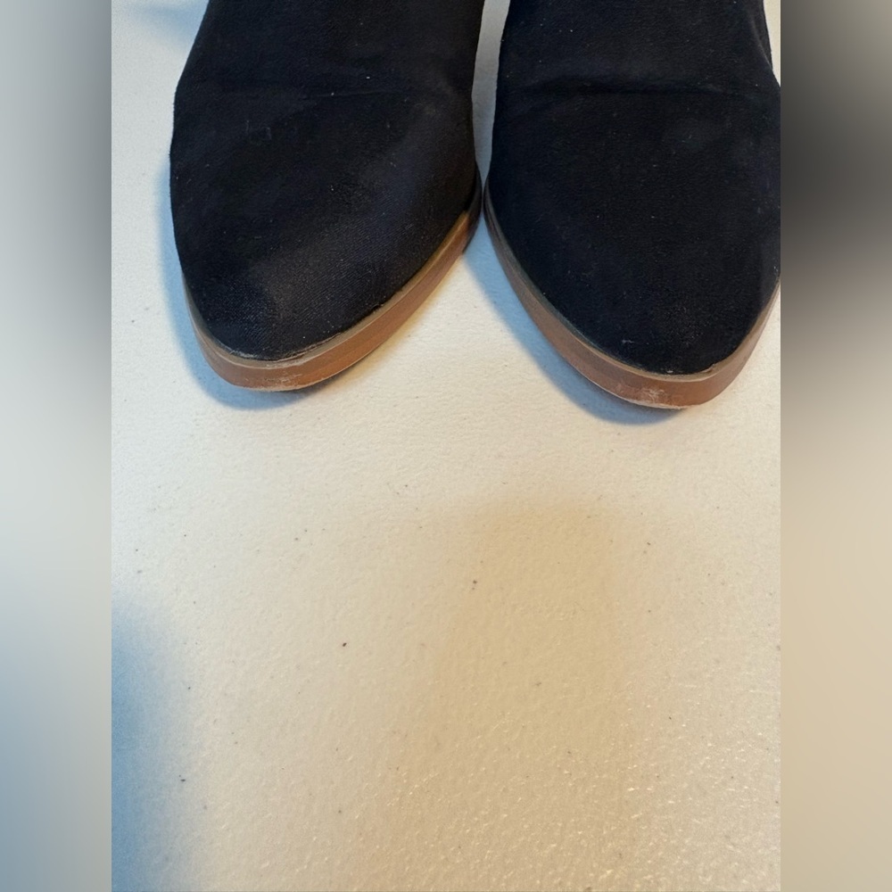 BP. (Nordstrom) Brynne Faux Suede Booties – Black | Size 11 - Picture 4 of 13